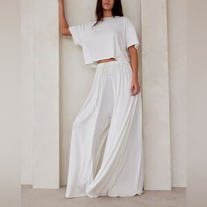 Bumpsuit The Cloud Parachute pants in white size XS